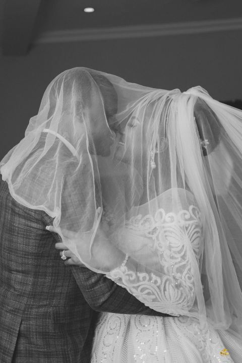 Nas and Praise on their wedding day